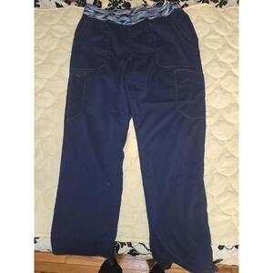 Dickies womens scrub pants Navy Blue